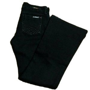 Fidelity 27 Women's Black Octavia Flare Jeans USA 31W x 32I